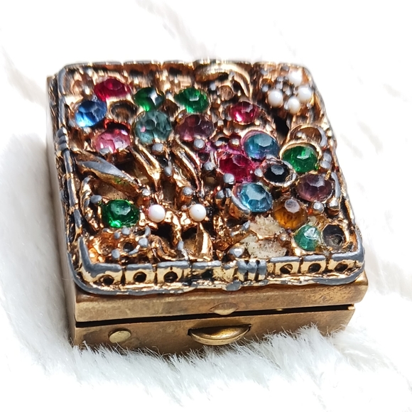 Vintage pill box